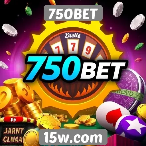 Variedade de jogos disponíveis na 750BET